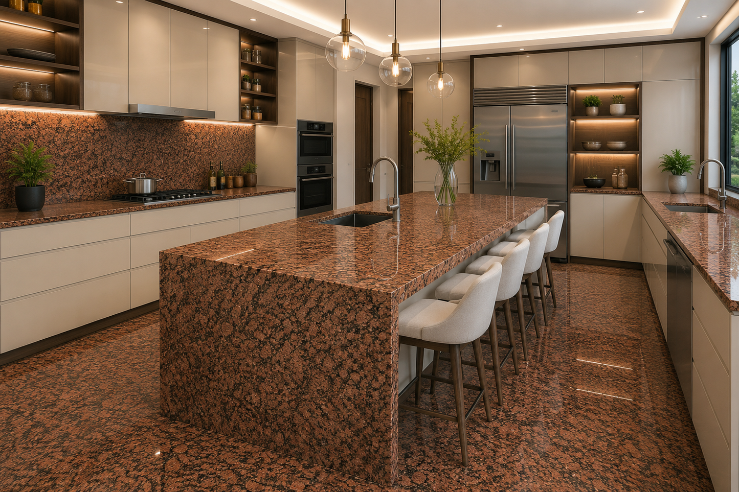 Red Aswan Granite