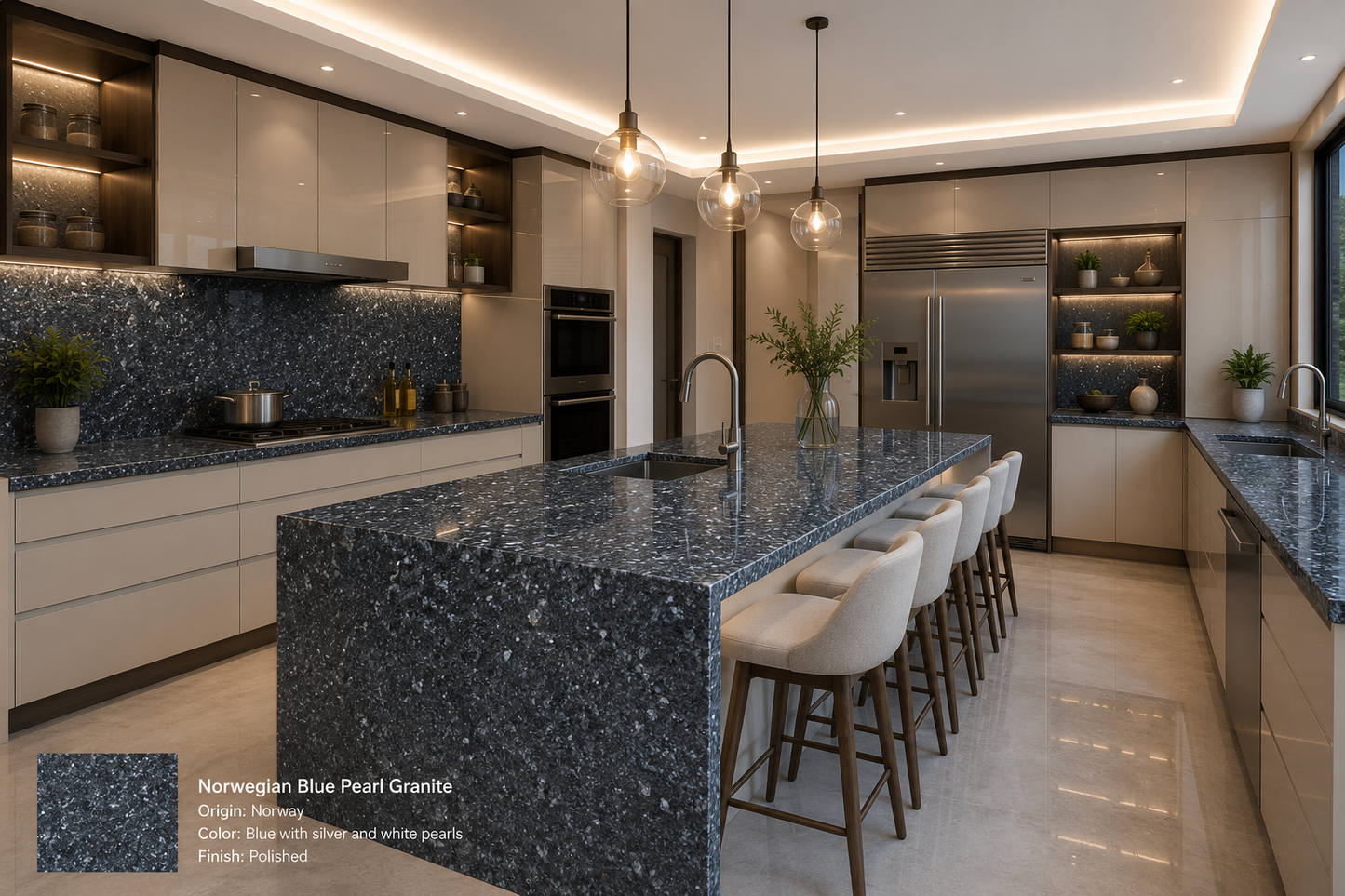 Blue Pearl Granite