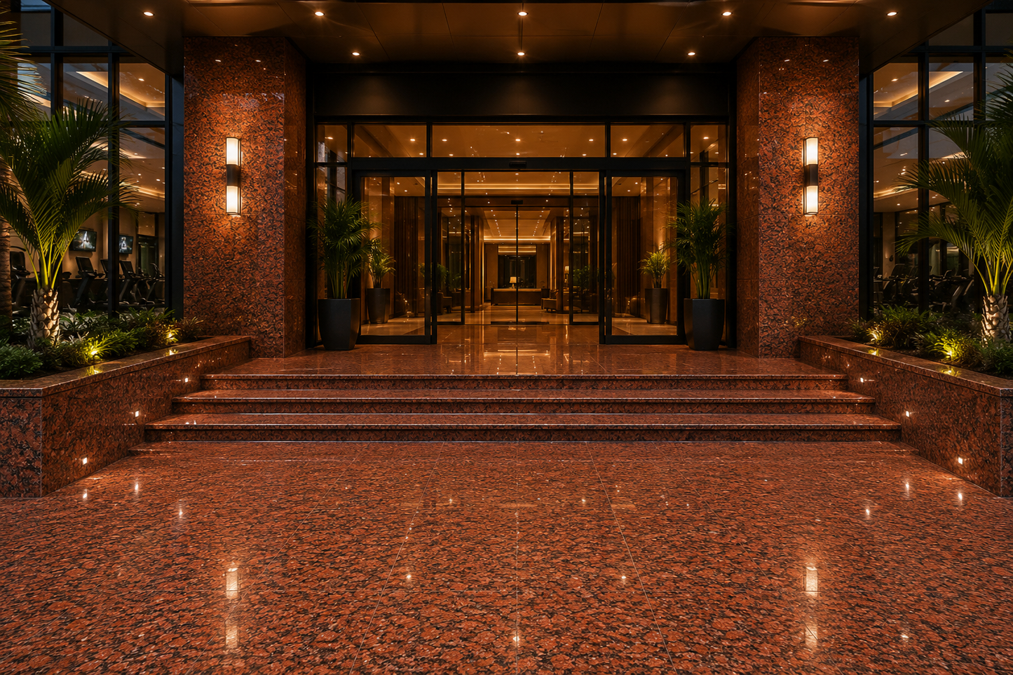 Red Aswan Granite