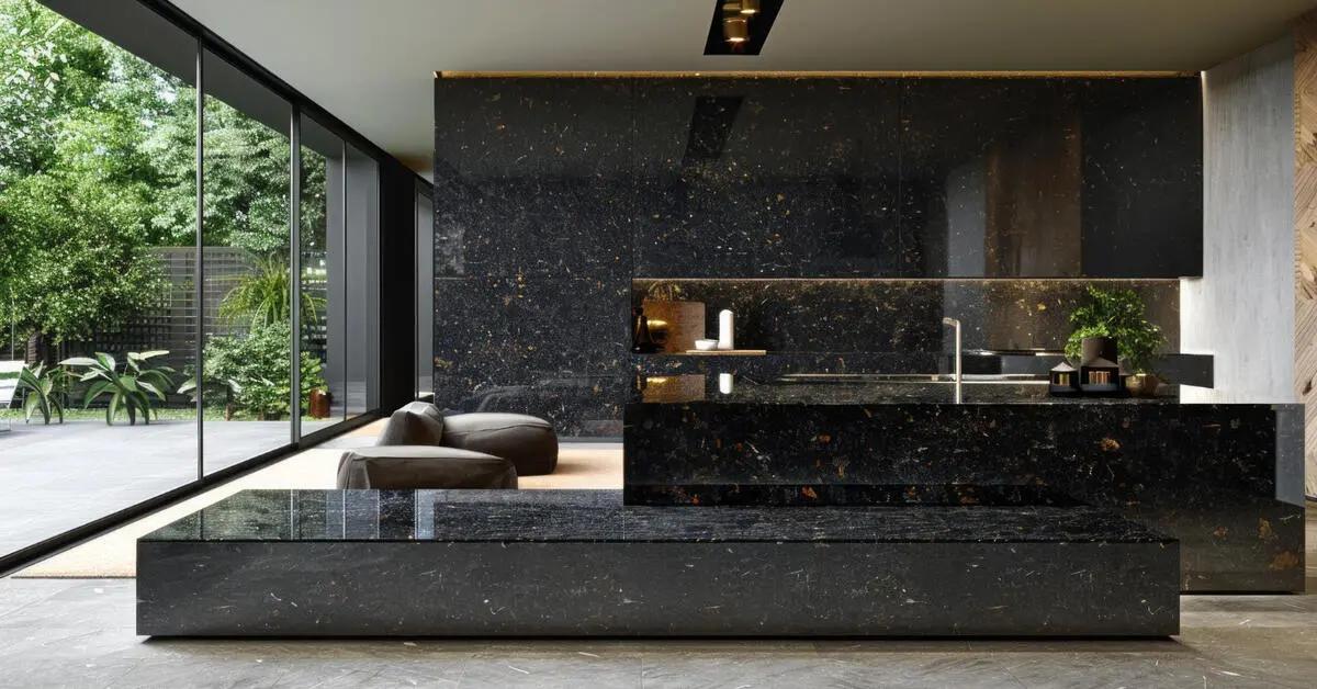 Black Aswan Granite